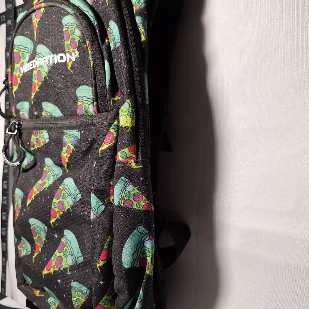 Vibedration Hydration Backpack w/o bladder - Pizza - Used